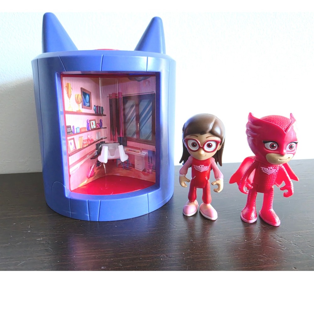 Just Play PJ Masks Transforming Figure Set Amaya to Owlette 1148HK01 Blue Red